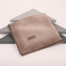 Çizgili Kehribar Eşarp