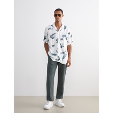 Lc Waikiki Yeni Sezon Standart Kalıp Keten Görünümlü Erkek Pantolon