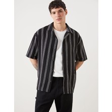 Lc Waikiki Yeni Sezon Regular Fit Kısa Kollu Çizgili Erkek Gömlek