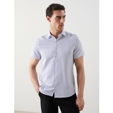 Lc Waikiki Yeni Sezon Slim Fit Çizgili Erkek Gömlek