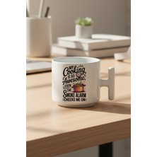 My Cooking Is So Awesome Baskılı Hediyelik T Kulplu Latte Fincanı Kupa Bardak