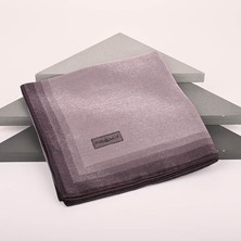 Çizgili Kehribar Eşarp