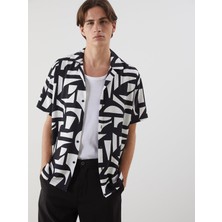 Lc Waikiki Yeni Sezon Regular Fit Kısa Kollu Desenli Erkek Gömlek