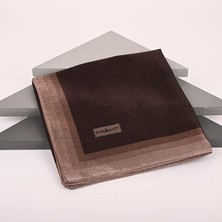 Çizgili Kehribar Eşarp