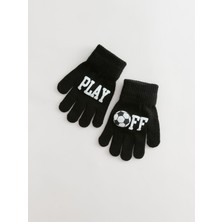 Lc Waikiki Yeni Sezon Baskılı Erkek Çocuk Triko Eldiven