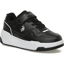 U.s.polo Assn. Milow Cocuk Ayakkabi - Siyah Beyaz