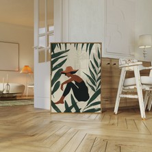 Matisse Esintili Bohem Duvar Sanatı, Sanat, Matisse, Japandi Duvar Sanatı