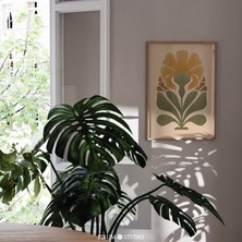 Bohem Çiçek Sanatı, Soyut Çiçek Duvar Sanatı