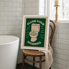 Komik Banyo Posteri: Endişelerinizi Boşaltın Retro Tuvalet Sanatı (& Dosyalar)