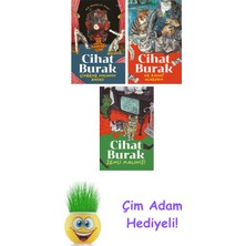 Cihat Burak 3 Kitap Seti + Çim Adam Hediye