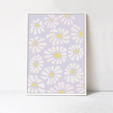 Papatyalar: Danimarka Pastel Posteri, Çiçek Sanatı. Yatak Odası Için Iskandinav Bohem Dekoru
