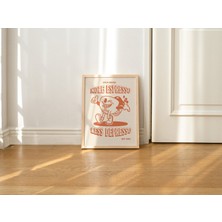 Retro Alıntı Duvarı, Daha Fazla Espresso Kahvesi, Duvar Dekoru, Büyük Sanat Eserleri