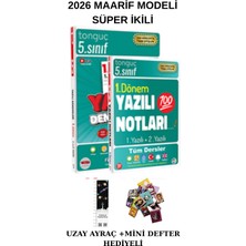 Tonguç 5. Sınıf 1. Dönem Yazılı Notları ve Yazılı Denemesi Süper Ikili (Uzay A.+Mini DEFTER)2026