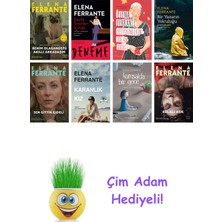 Elena Ferrante 8 Kitap Seti + Çim Adam Hediye