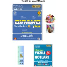 Tonguç 6. Sınıf Dinamo Matematik Sb.-6. Sınıf 1 Dönem Yazılı Notları 2 Kitap(Tırtıl A.+Kalem B.)2026