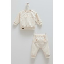 Cool Mountaın Pantolon Cepli Alt Üst Takım - Caramell  - TKE2024 - Bej - 6 - 9 Ay - TKE2024-BEJ-6 - 9 Ay Bej