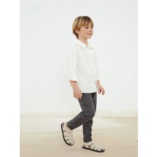 Lc Waikiki Yeni Sezon Beli Lastikli Keten Erkek Çocuk Pantolon