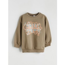 Lc Waikiki Yeni Sezon Baskılı Erkek Çocuk Sweatshirt