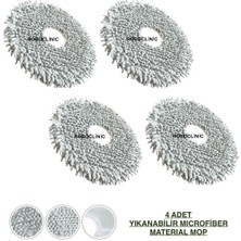 Roborock Qrevo S Yedek Mop 4 Adet