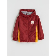 Lc Waikiki Yeni Sezon Kapüşonlu Galatasaray Baskılı Erkek Çocuk Yağmurluk