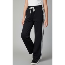 Yanları Çift Şeritli Kız Çocuk Eşofman Altı