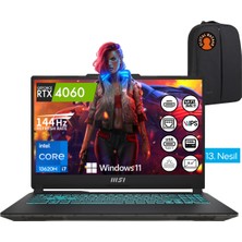 Msı Cyborg 15 I7-13620H 16GB Ram 4tb SSD RTX4060 15.6" Fhd IPS 144Hz W11 Taşınabilir Bilgisayar