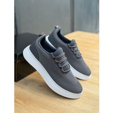 Erkek Gri Spor Ayakkabı