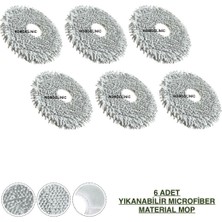 Roborock Qrevo Pro Yedek Mop 6 Adet