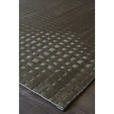 Aren Halı Compton Modern Kahverengi Polyester Makine Halısı