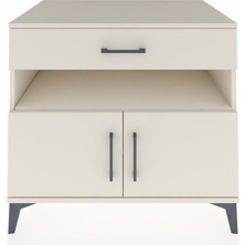 Kronos Şifonyer 2 Raflı Tek Çekmeceli 2 Kapaklı 88X59X80 Aytaşı-Aytaşı