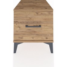 Kronos Komodin Tek Çekmeceli 44X59X48 Çam-Çam