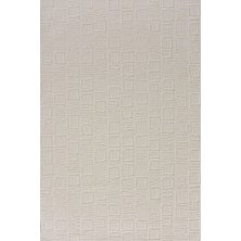 Aren Halı Carson Modern Beyaz Polyester Makine Halısı
