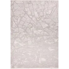 Aren Halı Segovia Modern Krem Polyester Kaydırmaz Tabanlı Makine Halısı