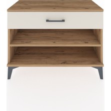 Hyperion Şifonyer Tek Raflı Tek Çekmeceli 88X44X64 Çam-Aytaşı