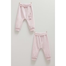 Cute Rabbıt Cep Detaylı Patiksiz Ikili Pantolon - Caramell  - APK1486 - Lila - 18 - 24 Ay - APK1486-LILA-18 - 24 Ay Lila