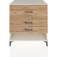 Kronos Şifonyer 3 Çekmeceli 88X59X96 Aytaşı-Çam