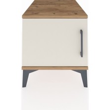 Kronos Komodin Tek Kapaklı 44X59X48 Çam-Aytaşı