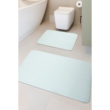 Söğüt Kaymaz Taban, Yumuşacık, Süper Emici 2\'li Banyo Paspası Seti