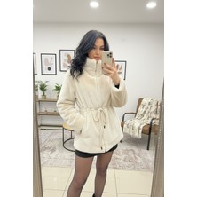 Kadın Peluş Mont Ceket