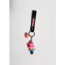 Anahtarlık Pembe Şapkalı Çocuk