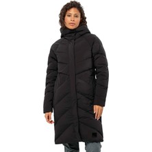 Jack Wolfskin Marienplatz Coat W Rds Kadın Siyah Outdoor Ceketi