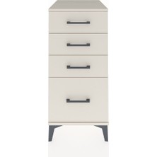Kronos Komodin 4 Çekmeceli 44X59X96 Aytaşı-Aytaşı