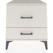 Kronos Komodin 2 Çekmeceli 60X59X64 Aytaşı-Aytaşı