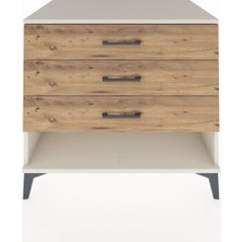 Kronos Şifonyer 3 Çekmeceli 88X59X80 Aytaşı-Çam