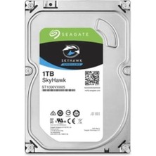 Seagate 3.5 1tb Skyhawk ST1000VX013 5900 Rpm 256MB Sata-3 Güvenlik Diski