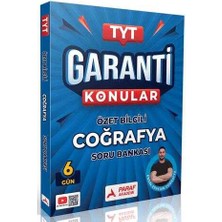Paraf Akademi Tyt Coğrafya Garanti Konular Soru Bankası