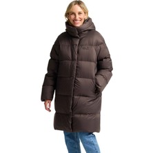 Jack Wolfskin Icy Hill Coat W Rds Kadın Kahverengi Outdoor Ceketi