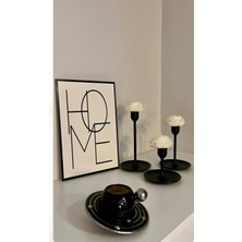 3 ‘ Lü Şakayık Vanillia & Soft Marshmallow Kokulu Mum