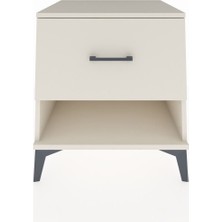 Kronos Komodin Tek Çekmeceli 60X59X64 Aytaşı-Aytaşı