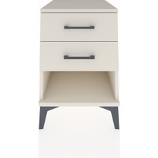 Kronos Komodin 2 Çekmeceli 44X59X64 Aytaşı-Aytaşı